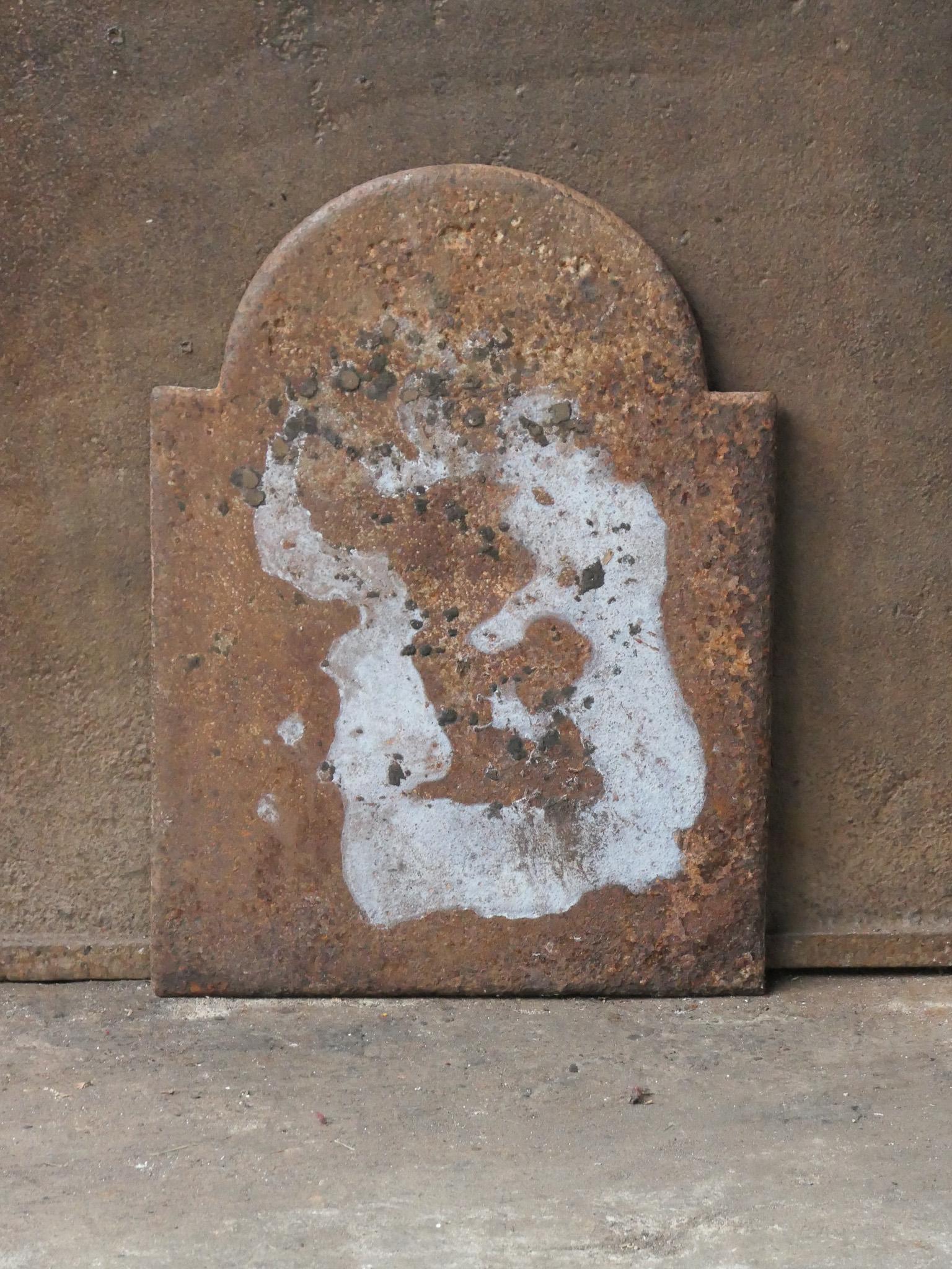 Antique French Napoleon III 'Cupid' Fireback / Backsplash, XIX secolo in vendita 7