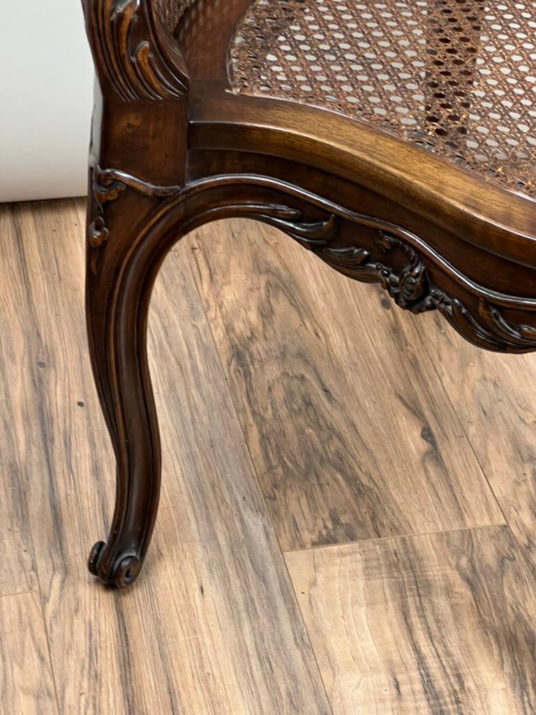 Antique French Silla de escritorio Napoleón III (Fauteuil de Bureau) c. Finales del siglo XIX en venta 2