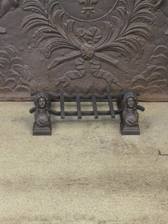 Ancienne grille de cheminée Napoléon III, 19ème siècle