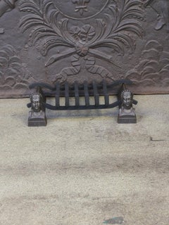 Ancienne grille de cheminée Napoléon III, 19ème siècle