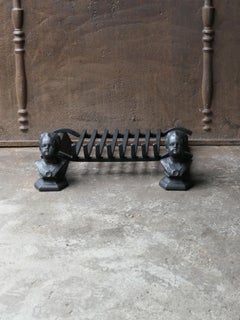 Antique French Napoleon III Fire Grate, Fireplace Grate