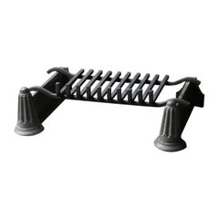 Antique French Napoleon III Fire Grate, Fireplace Grate