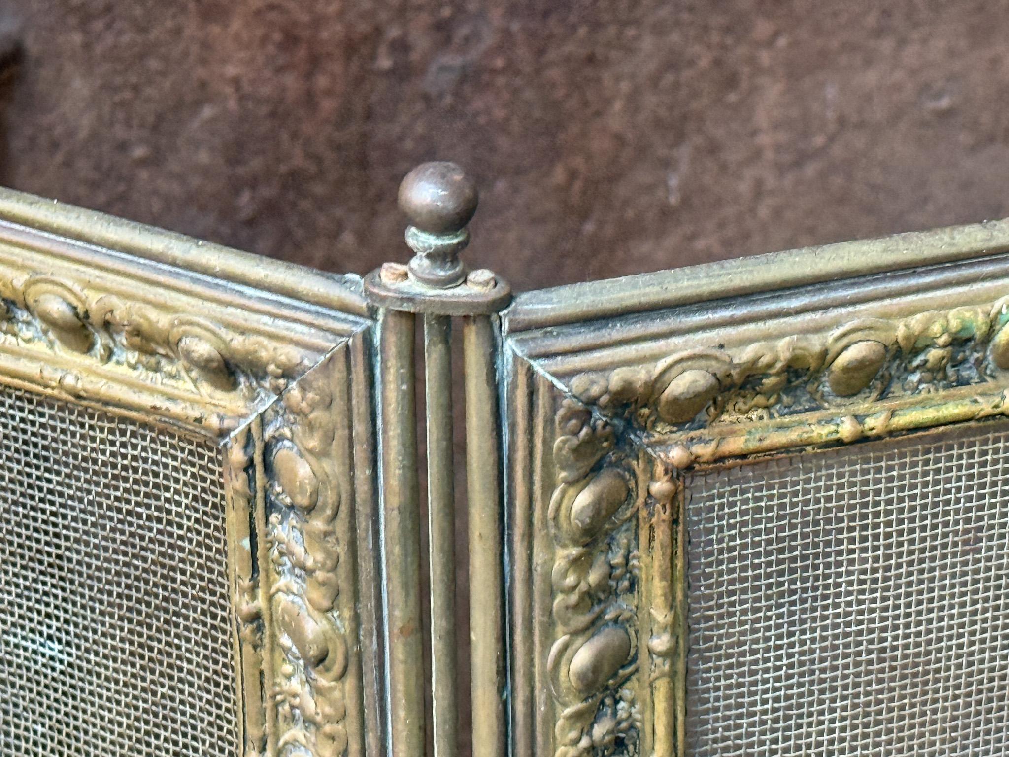 Parafuoco francese Napoleone III, XIX secolo in vendita 5