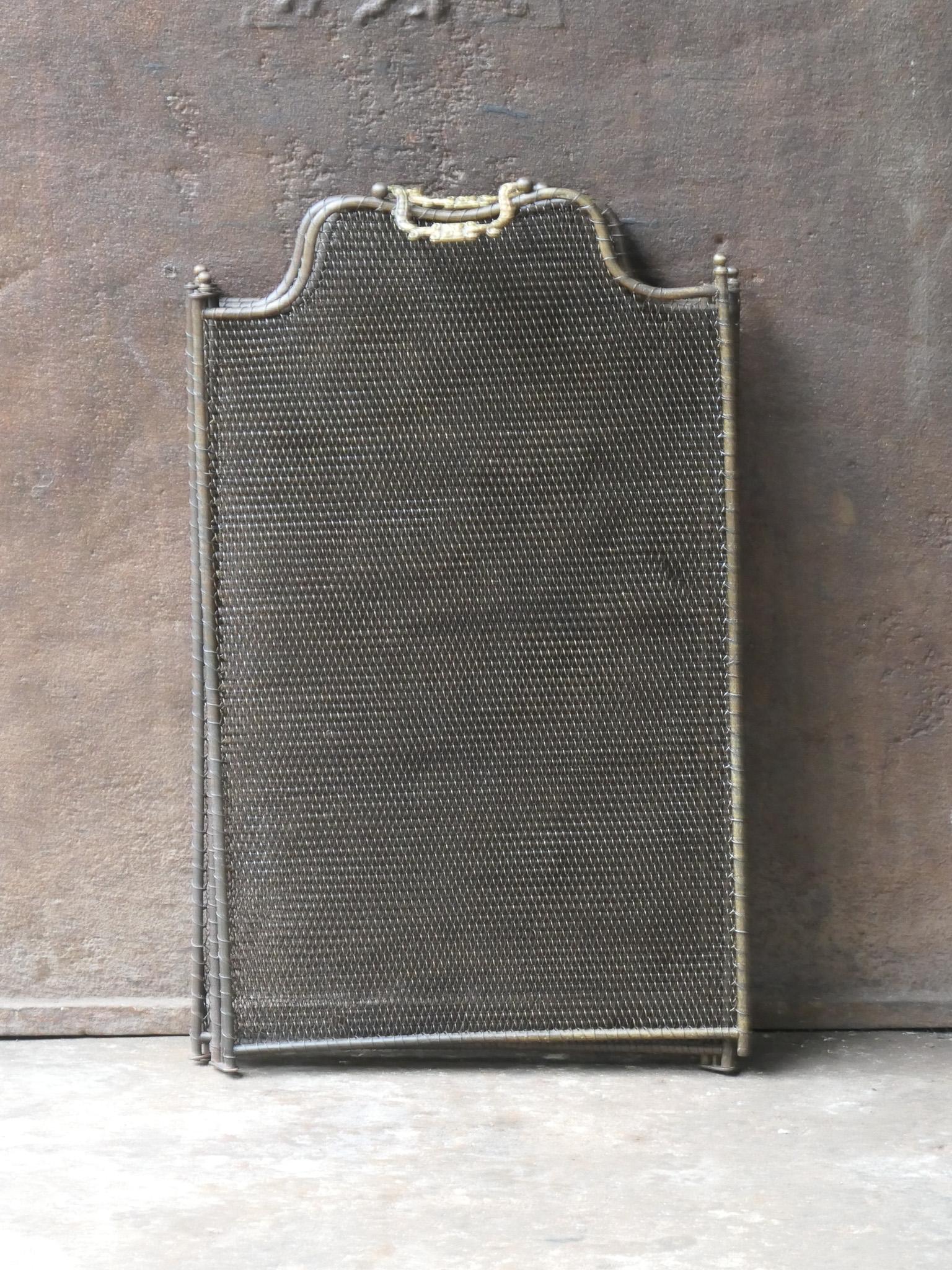 Antique French Napoleon III Fire Screen, 19th Century 14