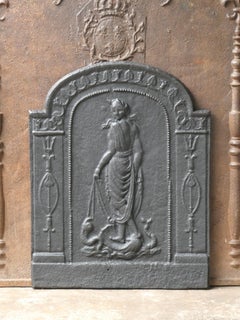 Antique French Napoleon III Fireback / Backsplash, 19th Century