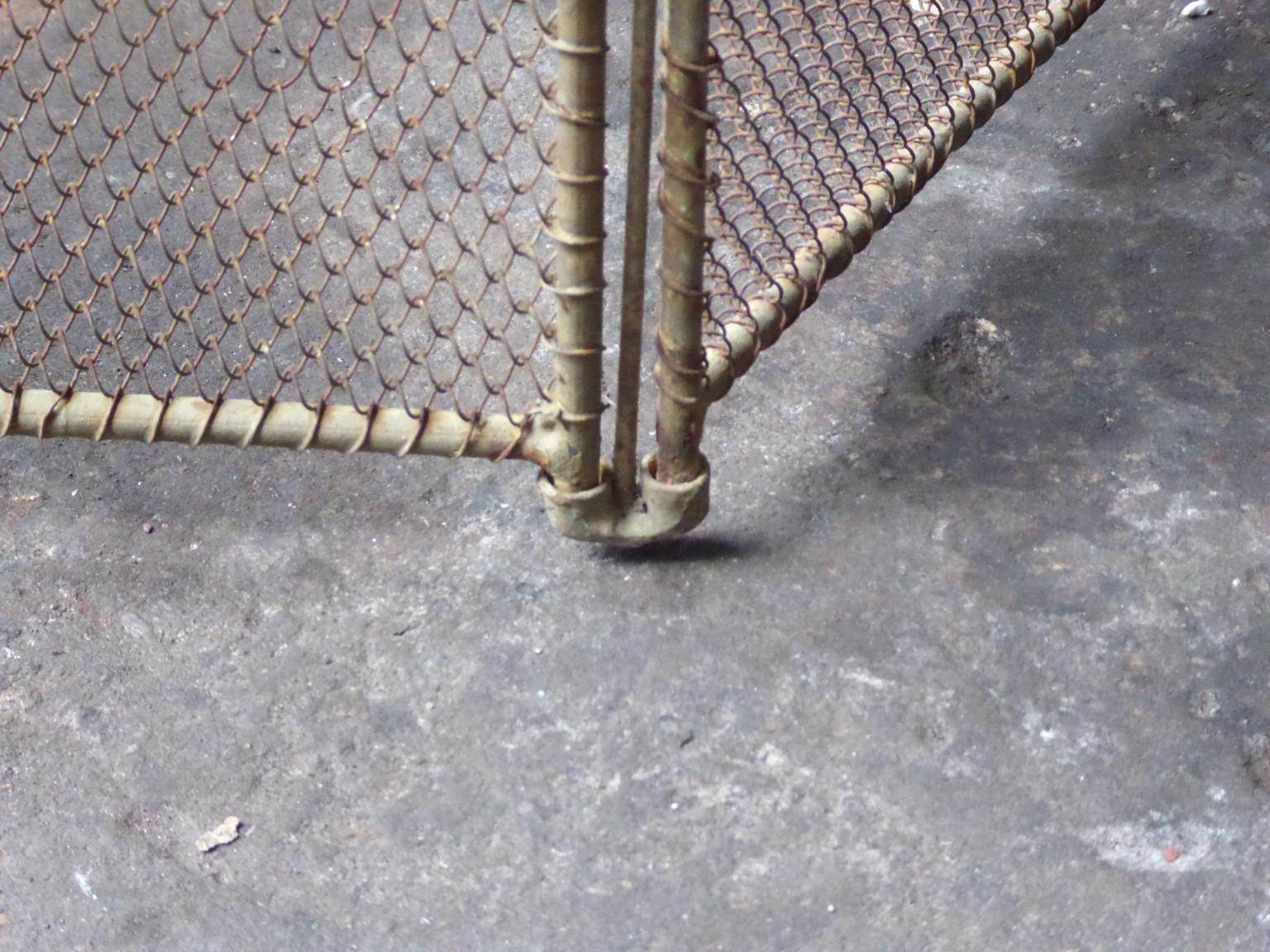 Antique French Napoleon III Fireplace Screen or Fire Screen, 19th Century 6