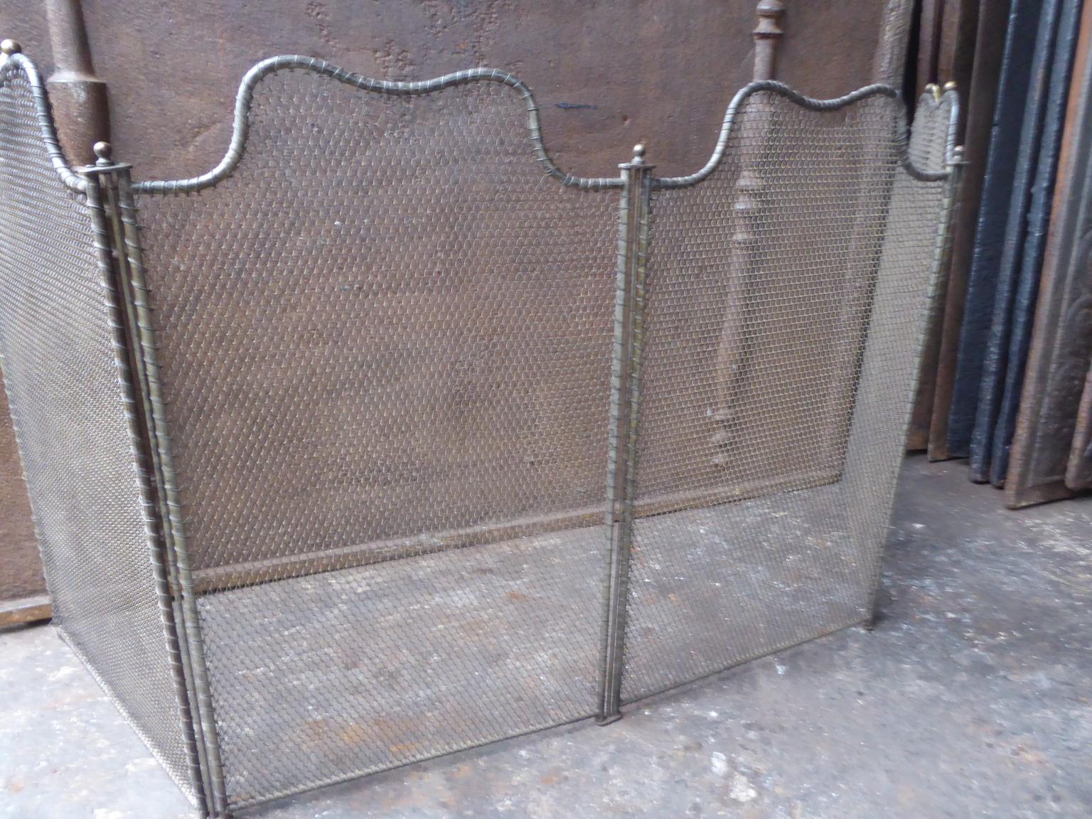 Antique French Napoleon III Fireplace Screen or Fire Screen, 19th Century  7