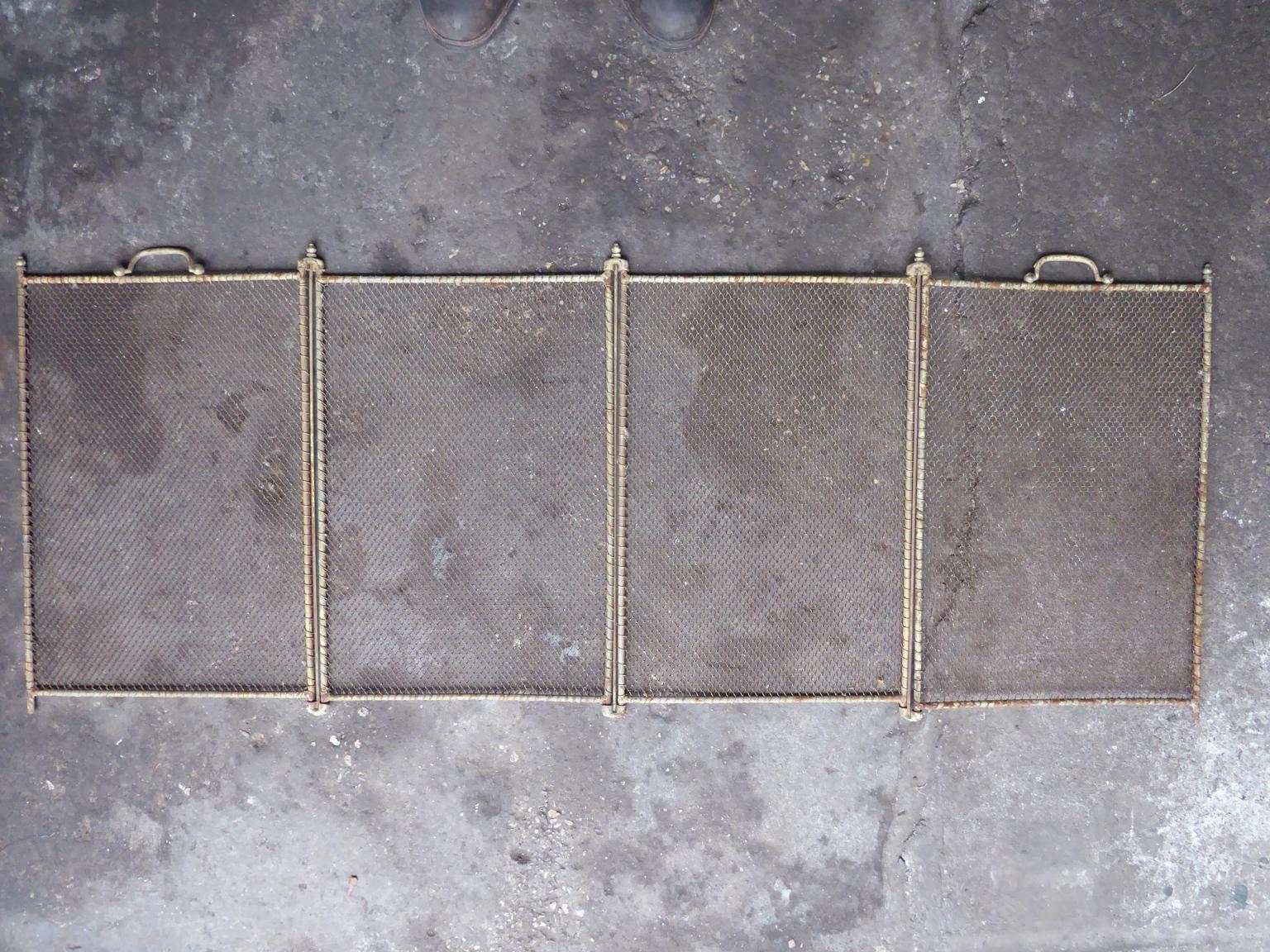 Antique French Napoleon III Fireplace Screen or Fire Screen, 19th Century 8