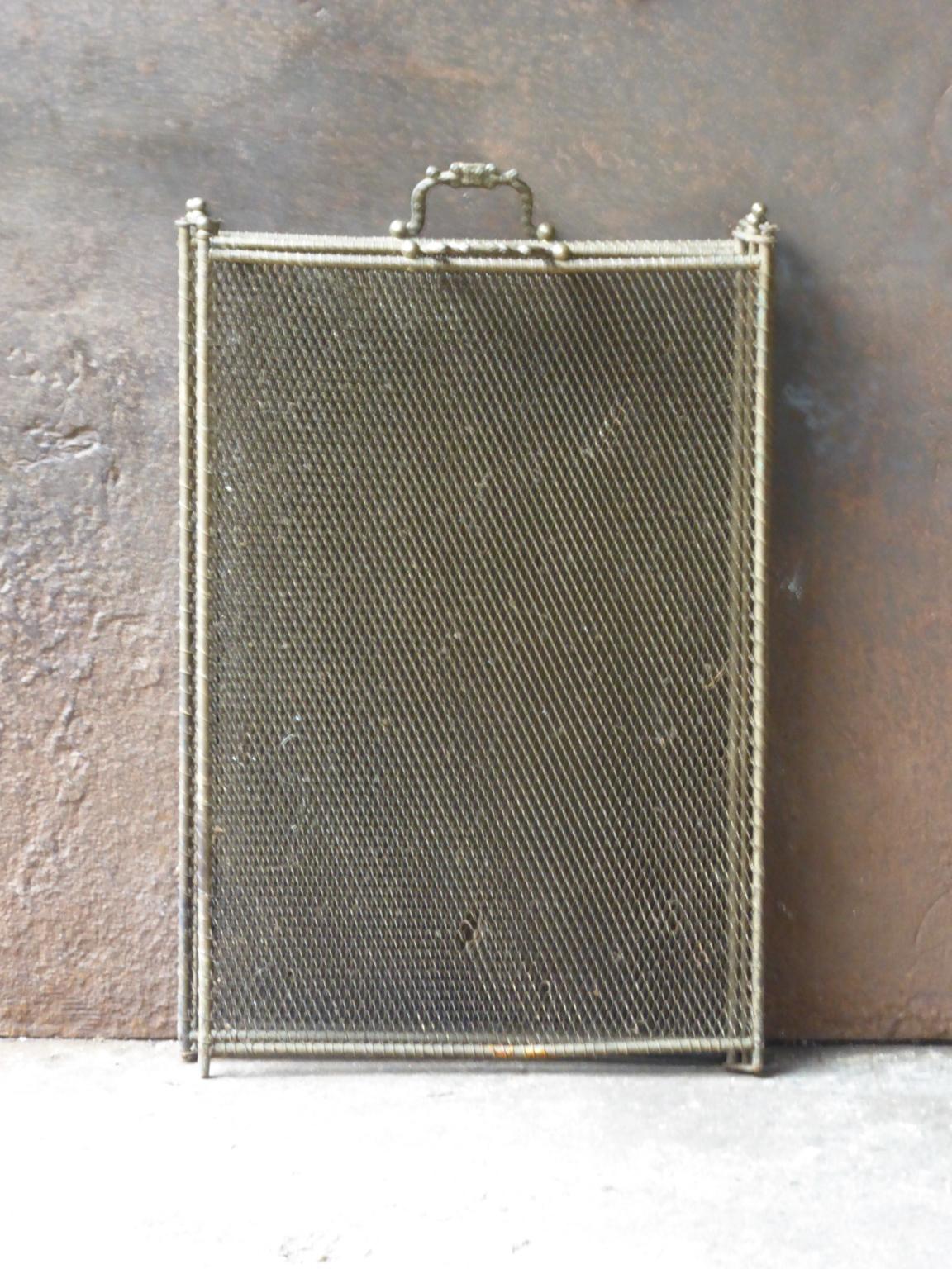 Antique French Napoleon III Fireplace Screen or Fire Screen, 19th Century 9