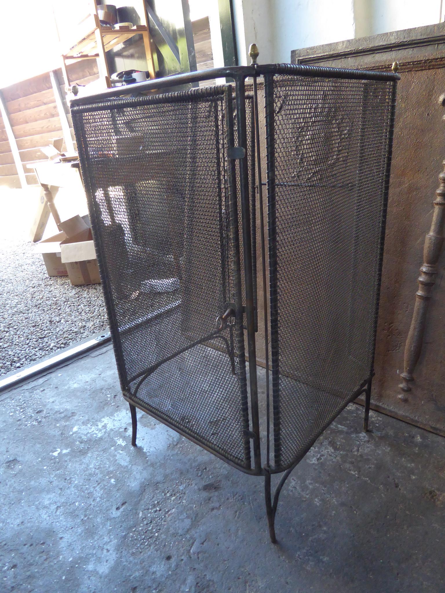 Antique French Napoleon III Fireplace Screen or Fire Screen, 19th Century For Sale 11