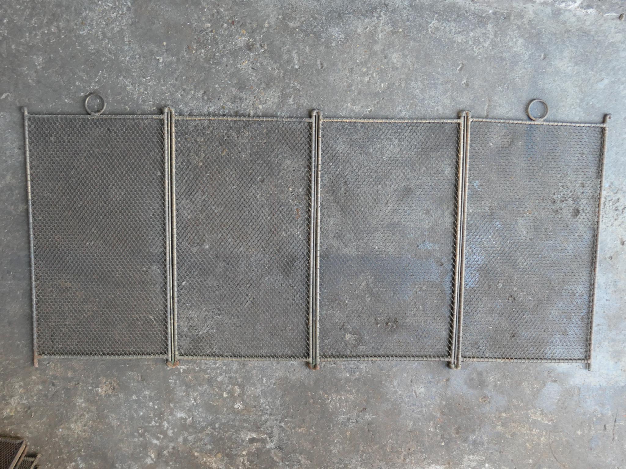 Antique French Napoleon III Fireplace Screen or Fire Screen, 19th Century 11