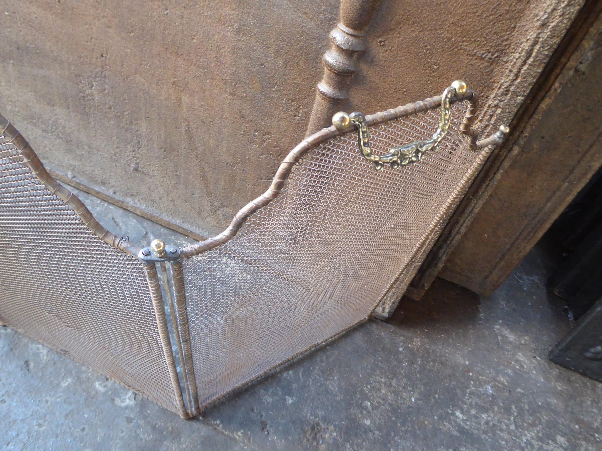 Antique French Napoleon III Fireplace Screen or Fire Screen, 19th Century 12