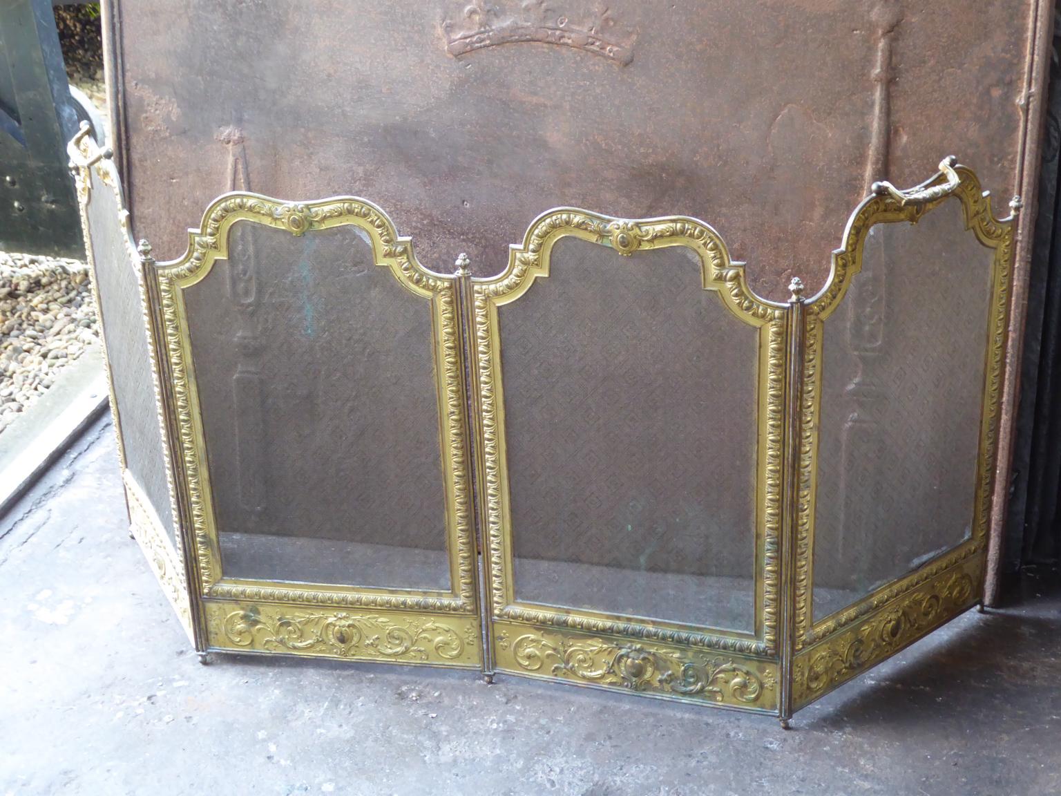 napoleon fireplace screen