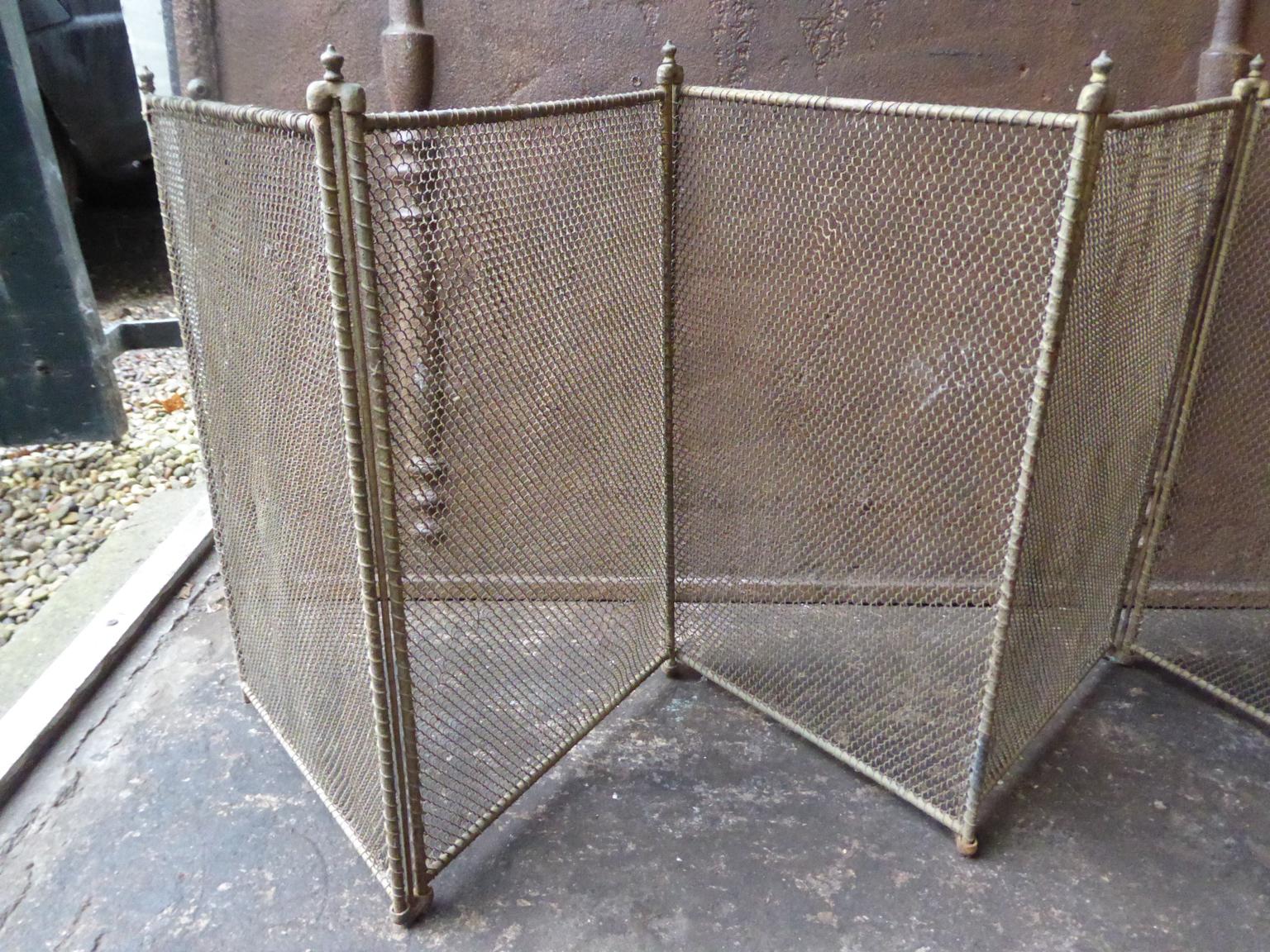 Antique French Napoleon III Fireplace Screen or Fire Screen, 19th Century 3