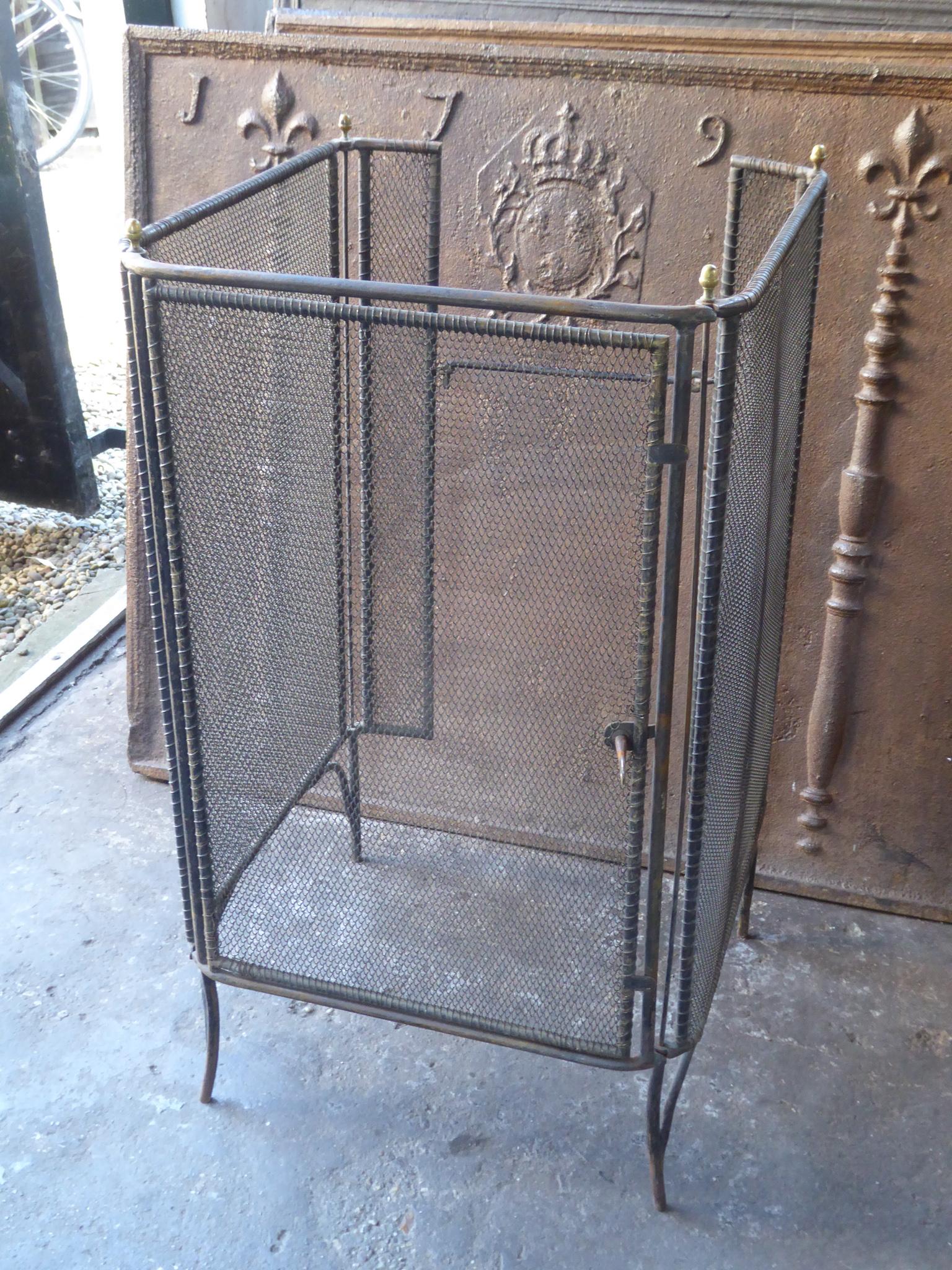 Antique French Napoleon III Fireplace Screen or Fire Screen, 19th Century For Sale 3