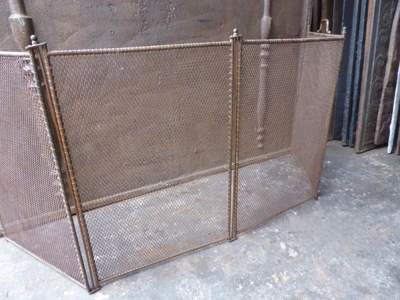 Antique French Napoleon III Fireplace Screen or Fire Screen, 19th Century 5