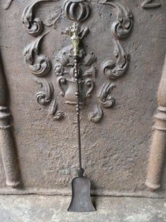 Antique French Napoleon III Fireplace Shovel or Fire Shovel