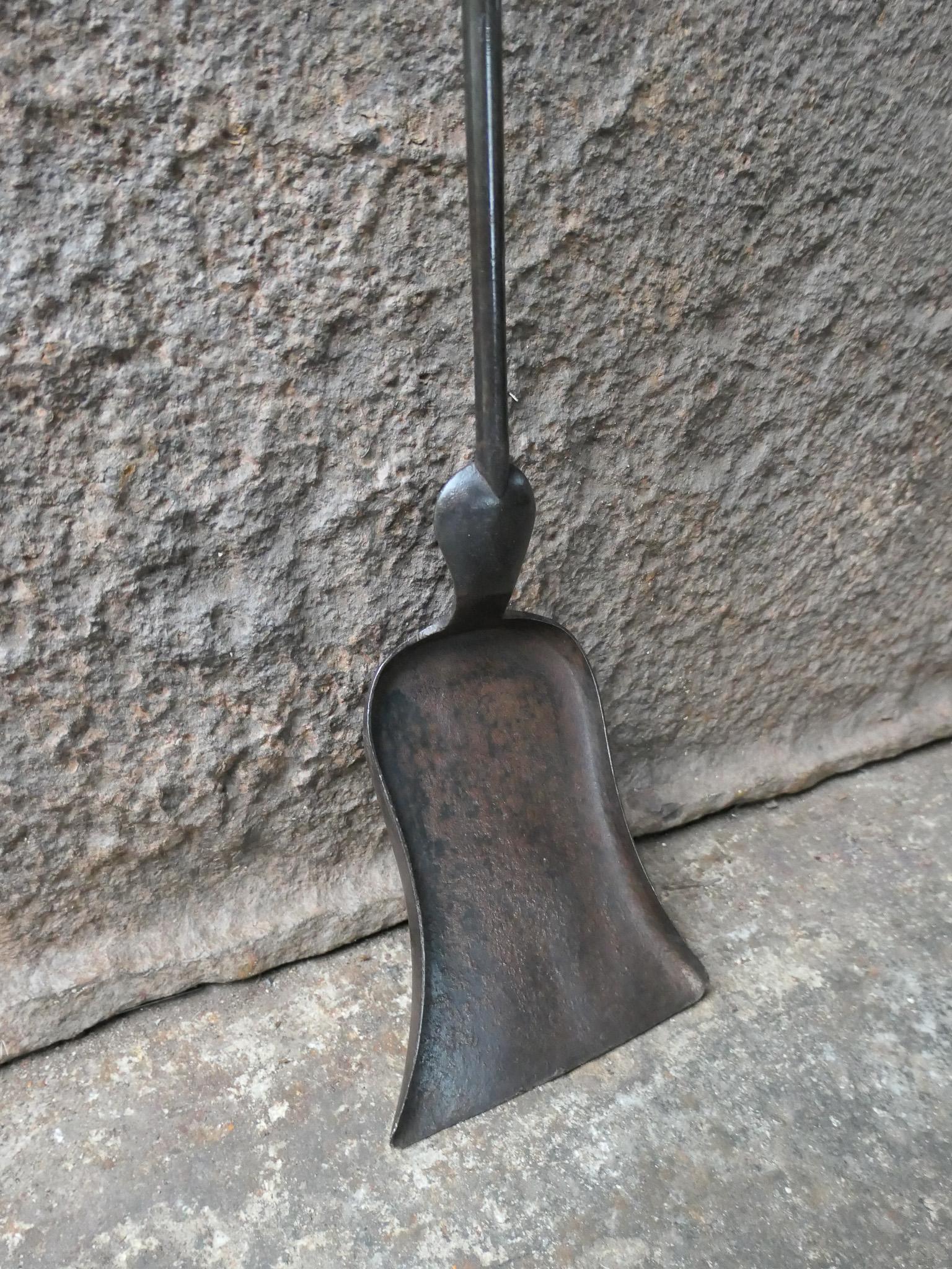19th Century Antique French Napoleon III Fireplace Shovel or Fire Shovel For Sale