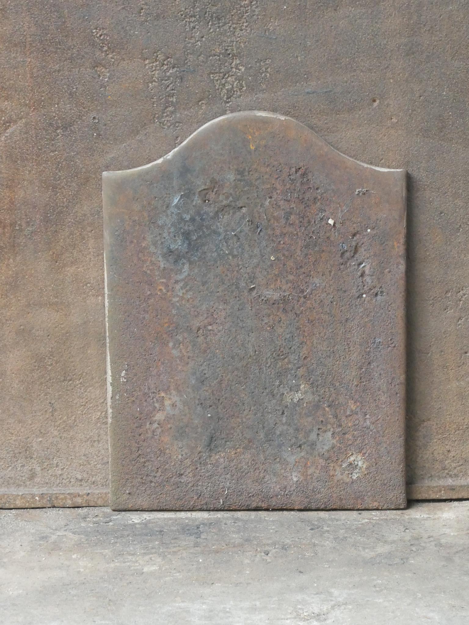 Antique French Napoleon III 'Good Samaritan' Fireback / Backsplash, 19th C. For Sale 4