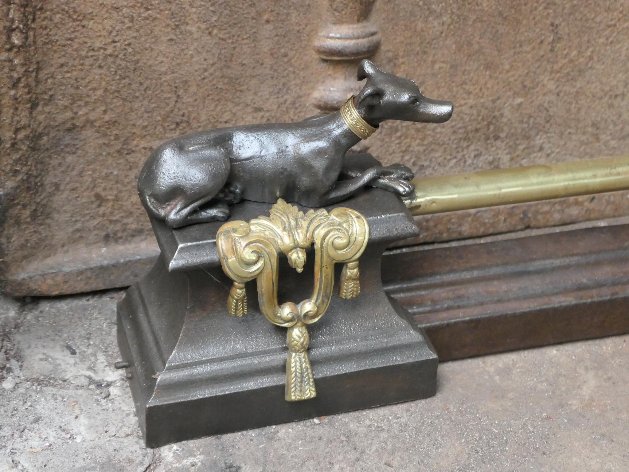 Antique French Napoleon III Period Fireplace Fender, XIX secolo in vendita 1