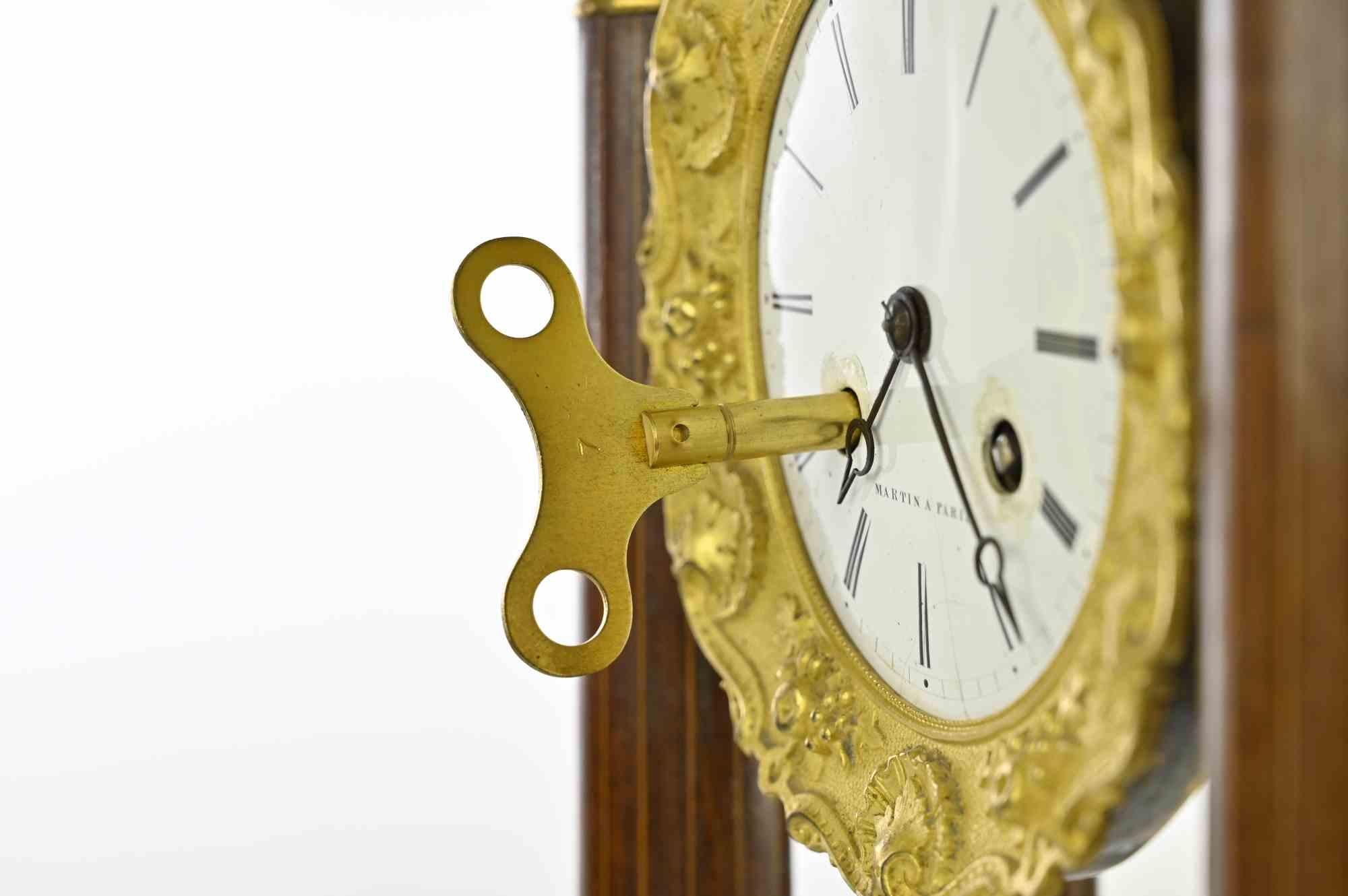 Antique French Napoleon III Portico Clock, XIX secolo in vendita 1