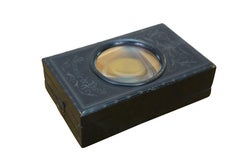 Antique French Napoleon III Stereo Graphoscope Looking Glass Photo Magnifier