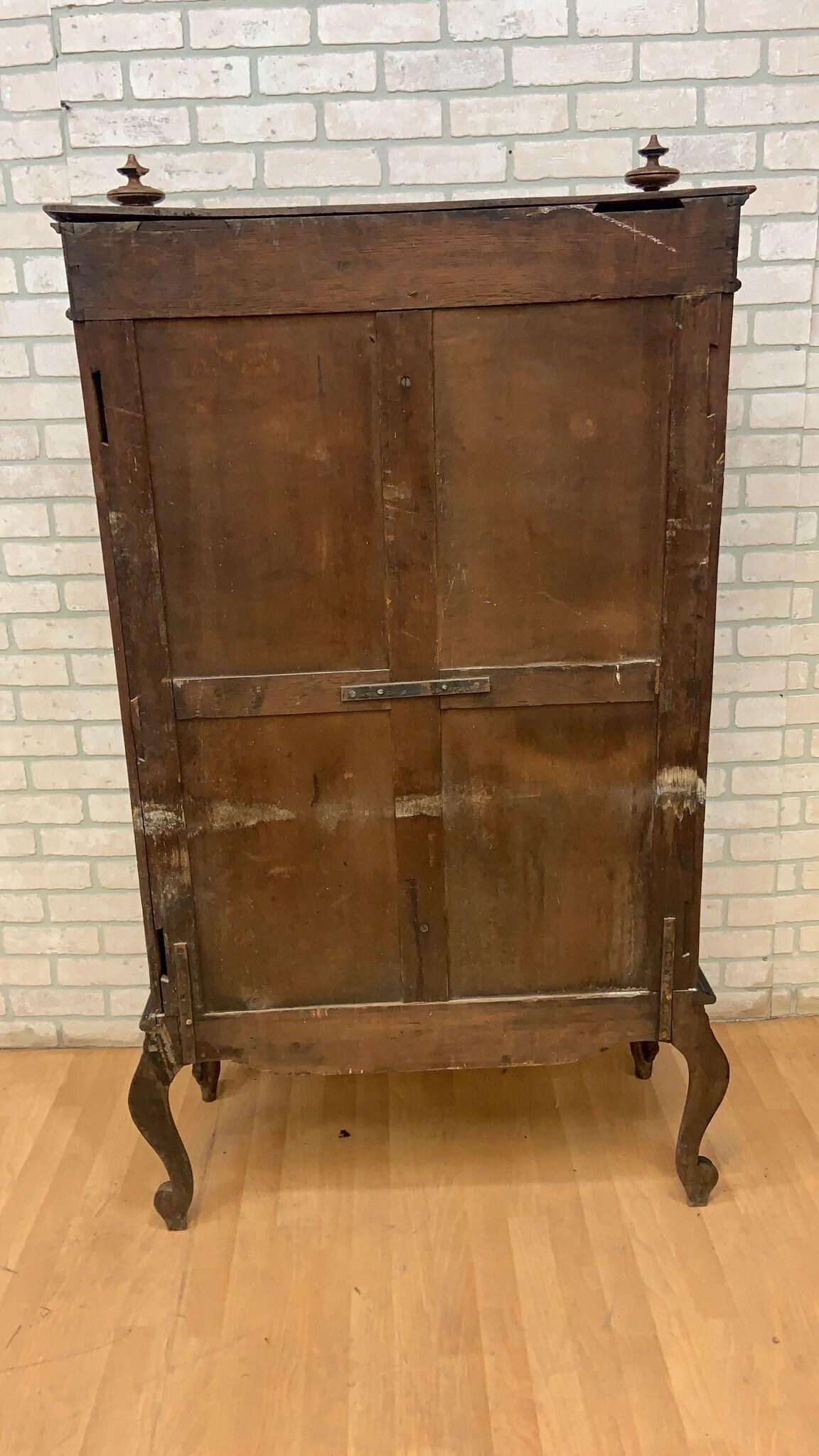 Métal Ancienne armoire à dossiers à 13 tiroirs à côté verrouillant Napoléon français en vente