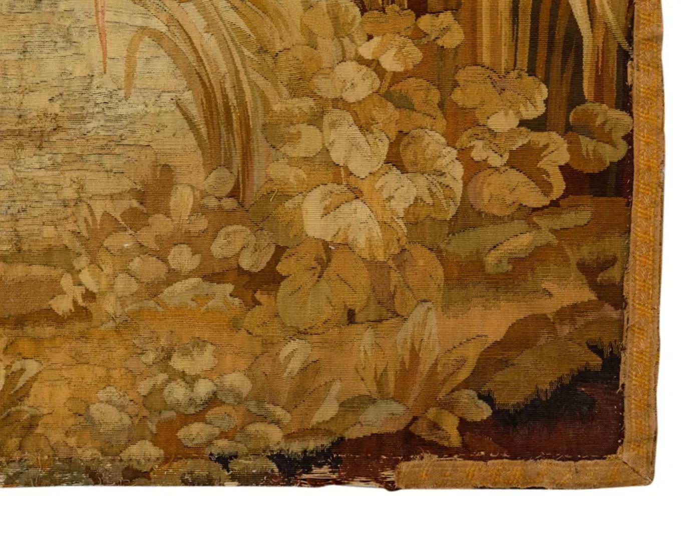 Antique French Tapiz Francés