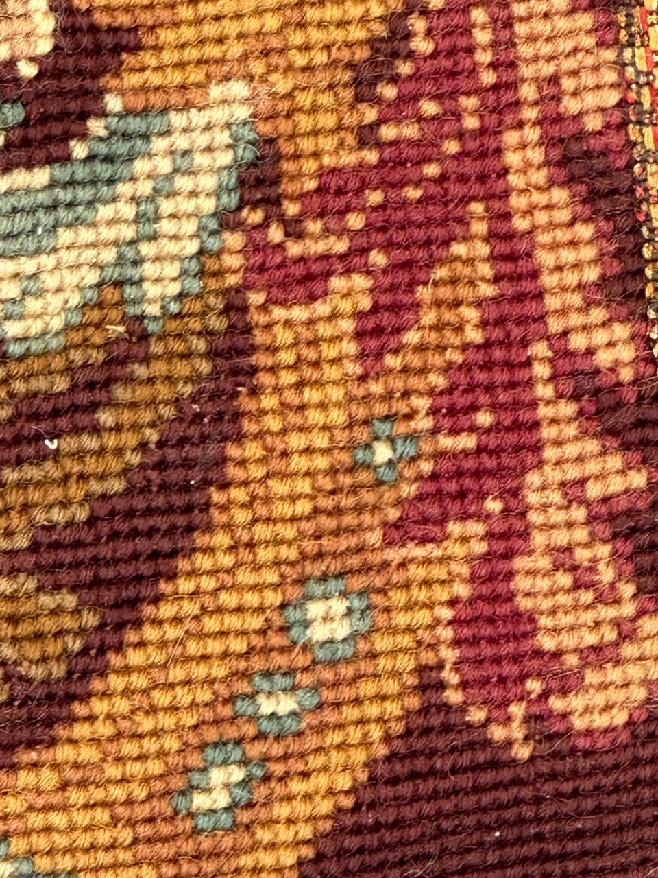 Antique french Needlepoint Panel o borde Tapiz en Bueno estado para la venta en Saint Ouen, FR