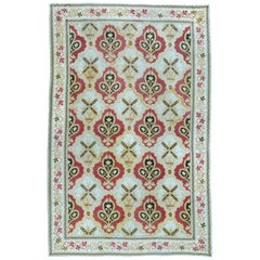 Antique French Needlepoint, tessile circa 1880  12'7 x 19'10
