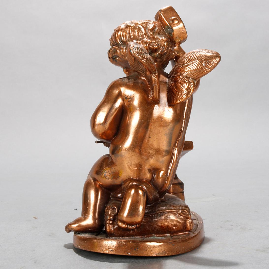 Antique French Neoclassical Labors of Cupid Sculpture, Circa 1890 In Good Condition In Big Flats, NY