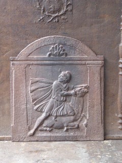 Antique French Neoclassical Fireback / Backsplash, 18th-19th Century