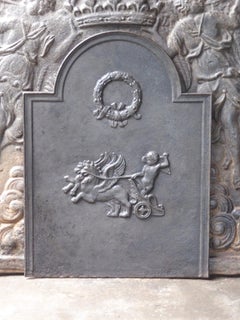 Antique French Neoclassical Fireback / Backsplash, 19th Century