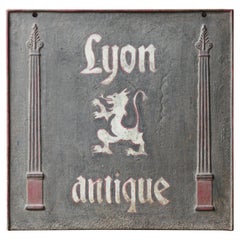 Antique French Neoclassical Fireback / Backsplash, 18th - 19th Century