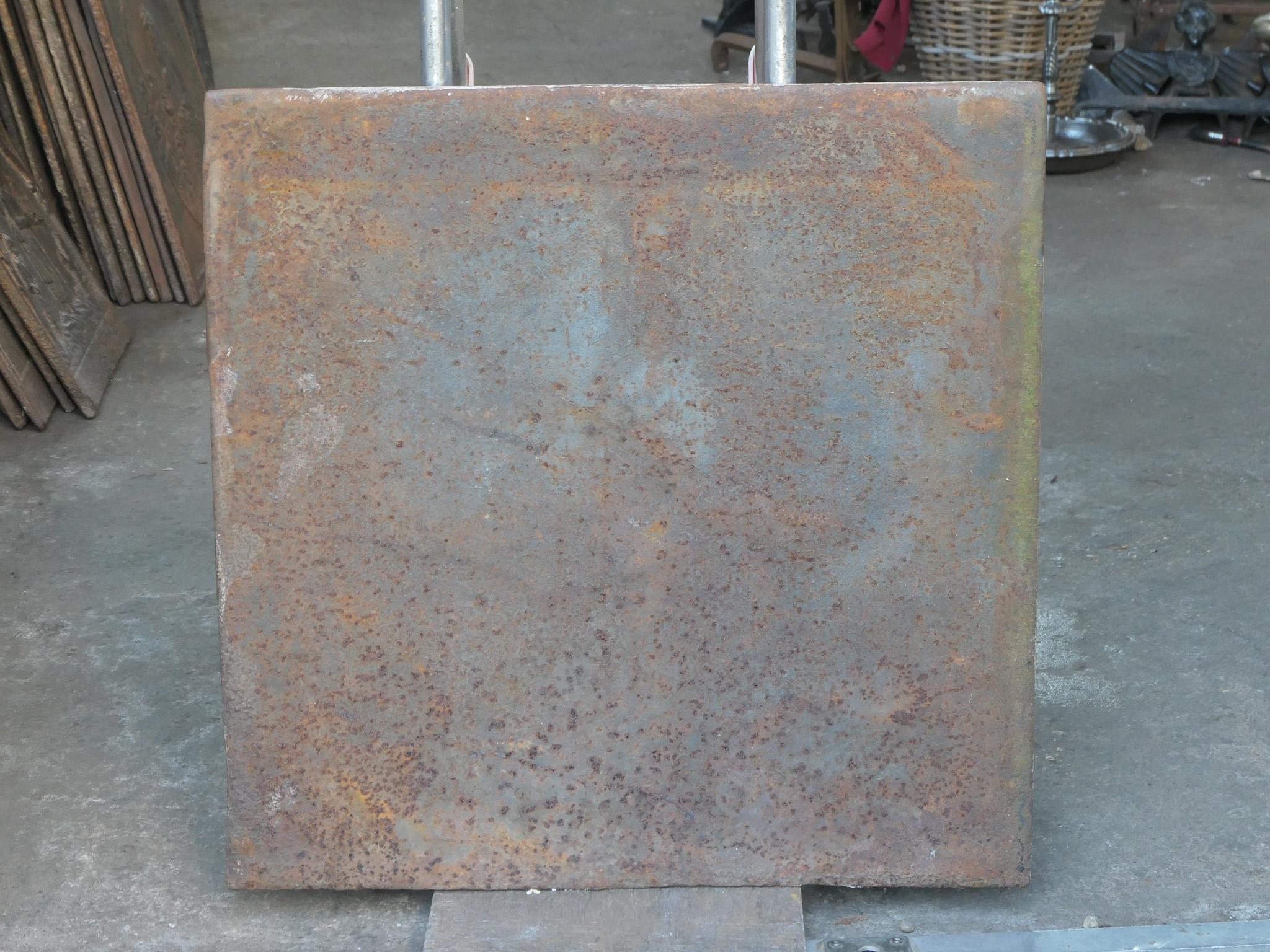 Antique French Neoclassical Period Fireback / Backsplash, 18th-19th C. For Sale 9