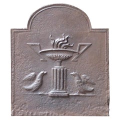 Antique French Neoclassical
Pot of Fire
Fireback, 18th-19th Century Antique French Neoclassical
Pot of Fire
Fireback, 18th-19th Century