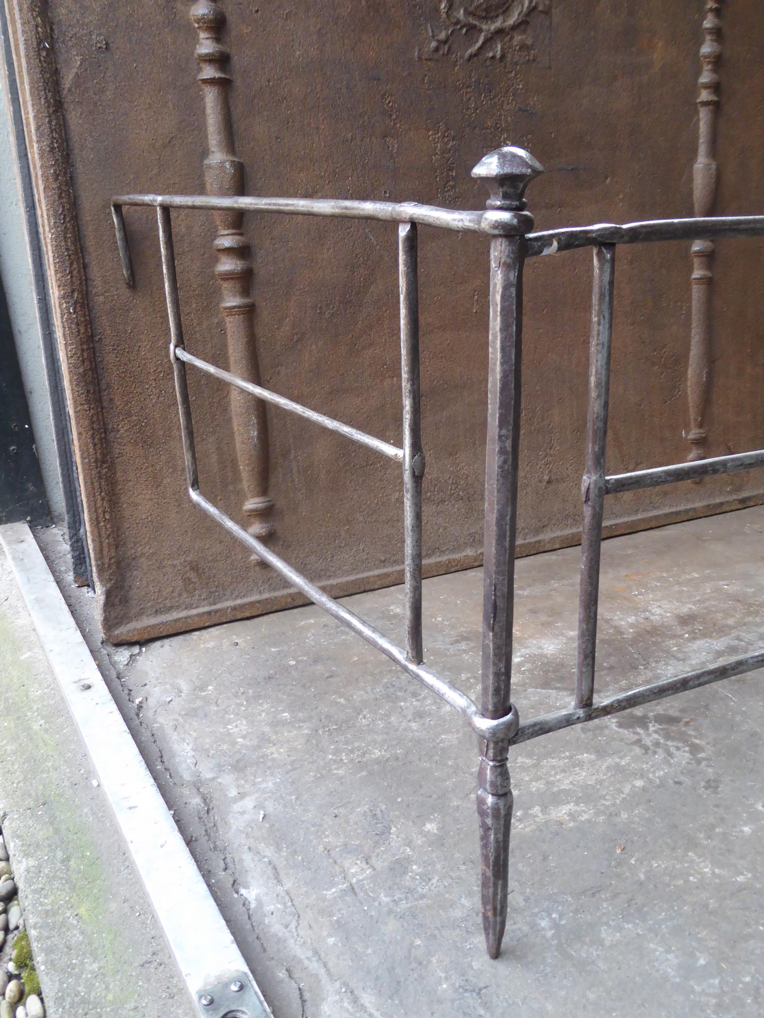 Neoclassical Antique French Nursery Fire Guard, 18th-19th Century
