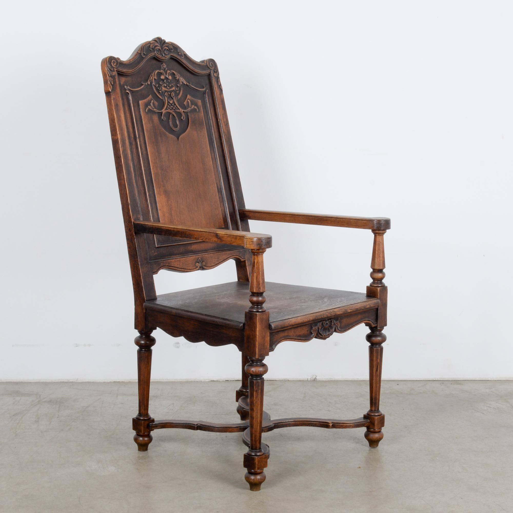 antique accent chair