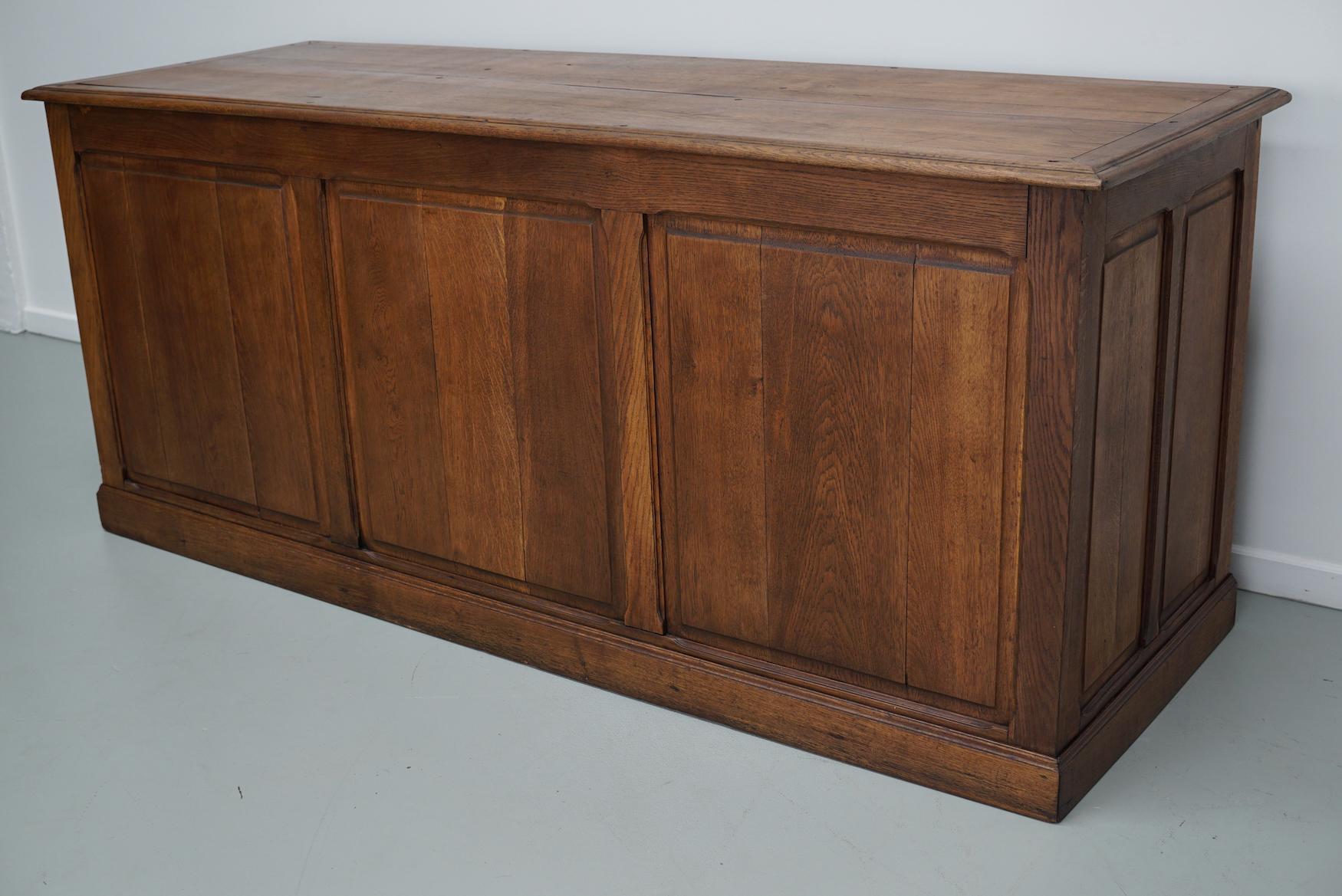 Antiguo Boticario / Archivador / Isla de Cocina de Roble Francés, Años 1920/30 en venta 12
