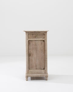 Antique French Oak Bedside Table