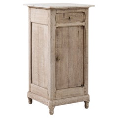 Antique French Oak Bedside Table