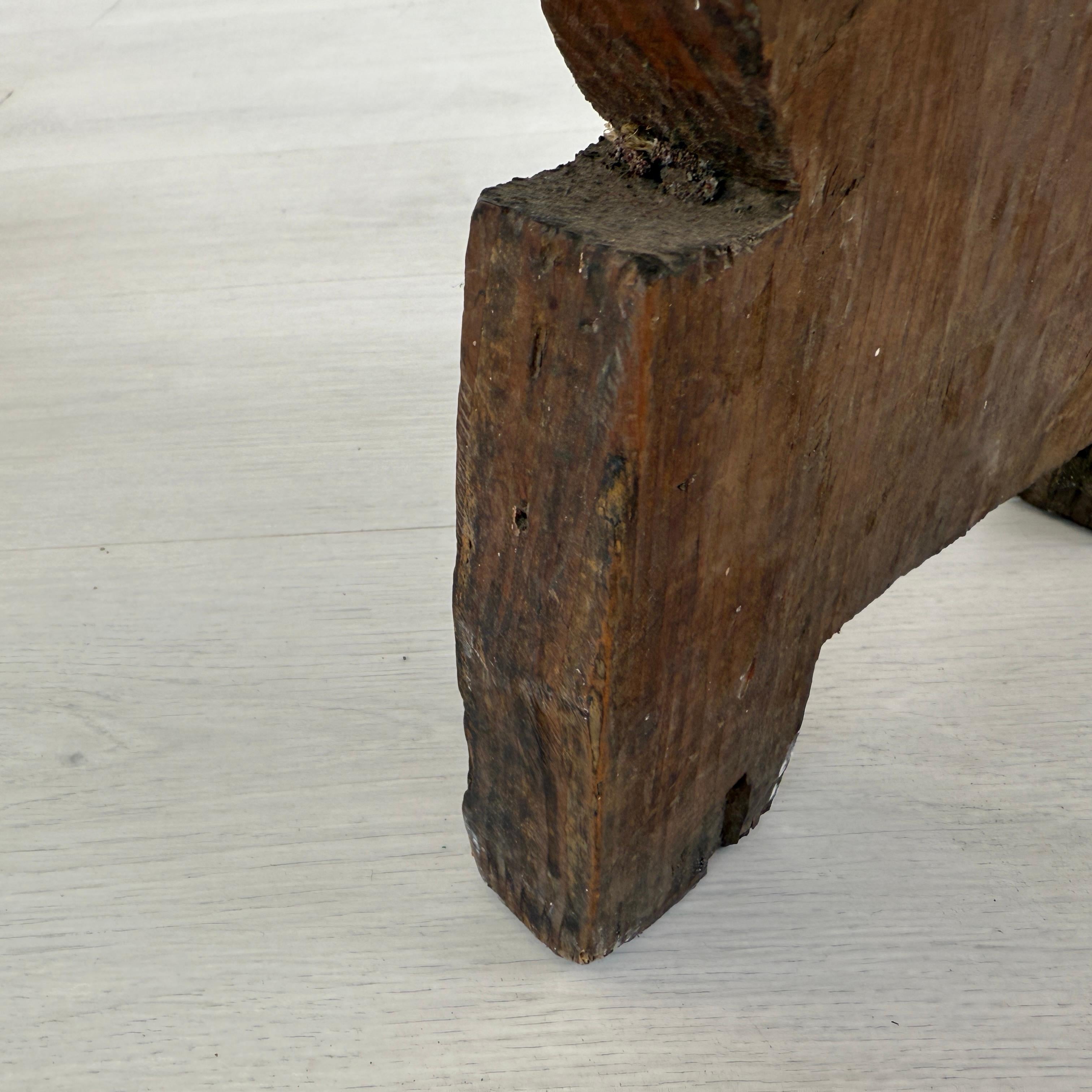 Antique French Oak Bench For Sale 7