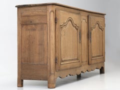 French Oak Buffet Cosmetically Original and Structurally Restored,  circa 1800