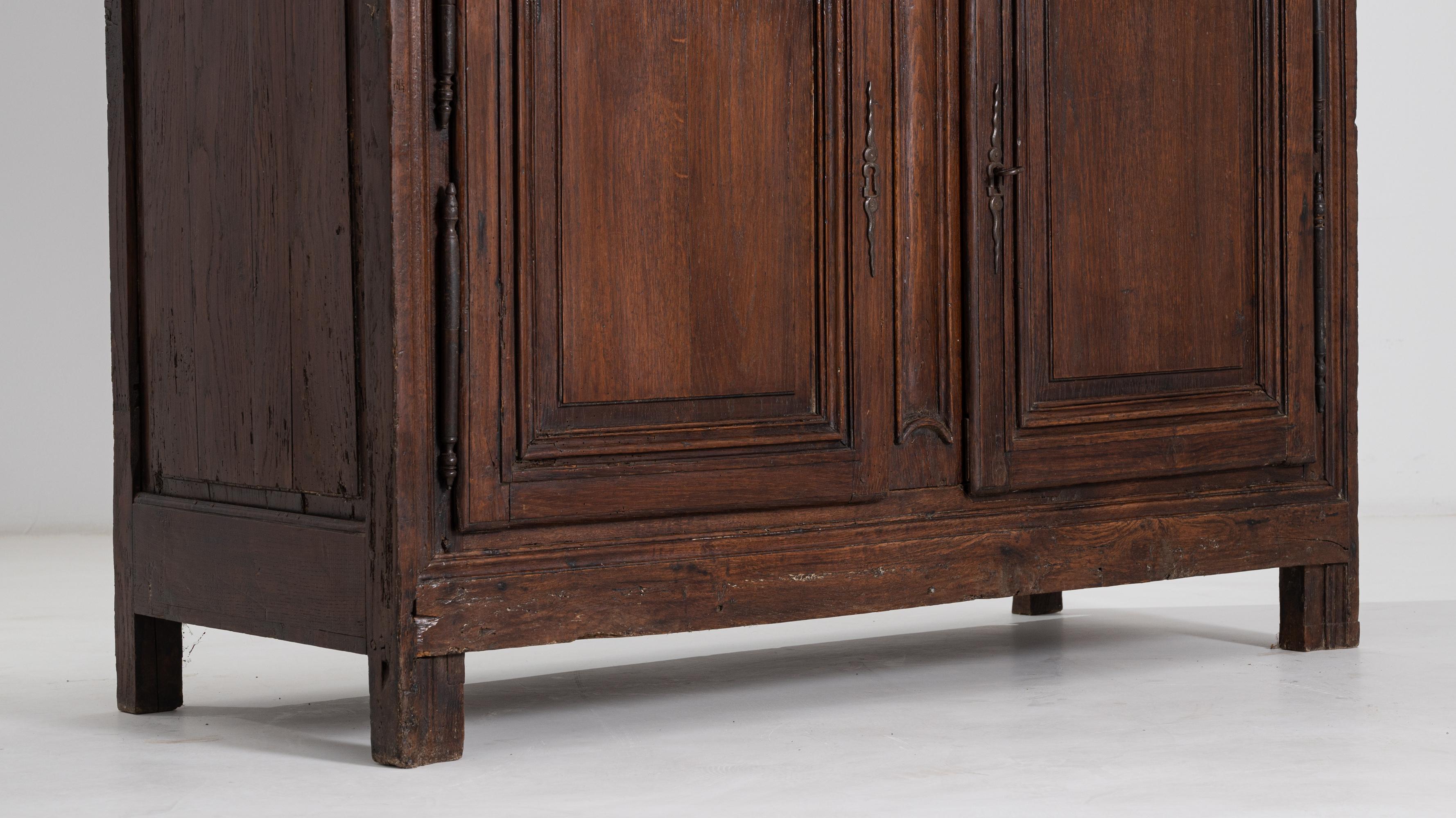 Antique French Oak Cabinet 5