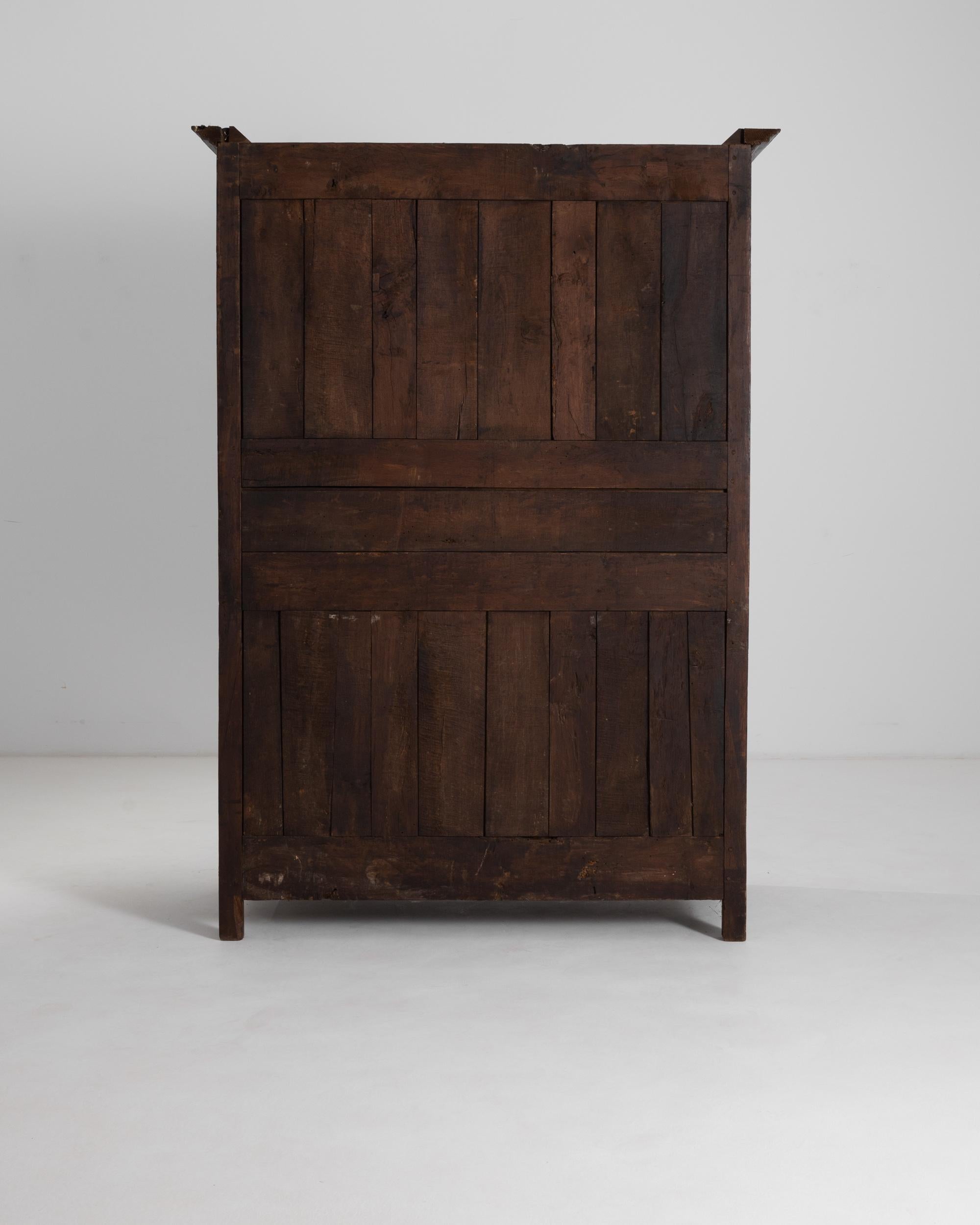Antique French Oak Cabinet 9