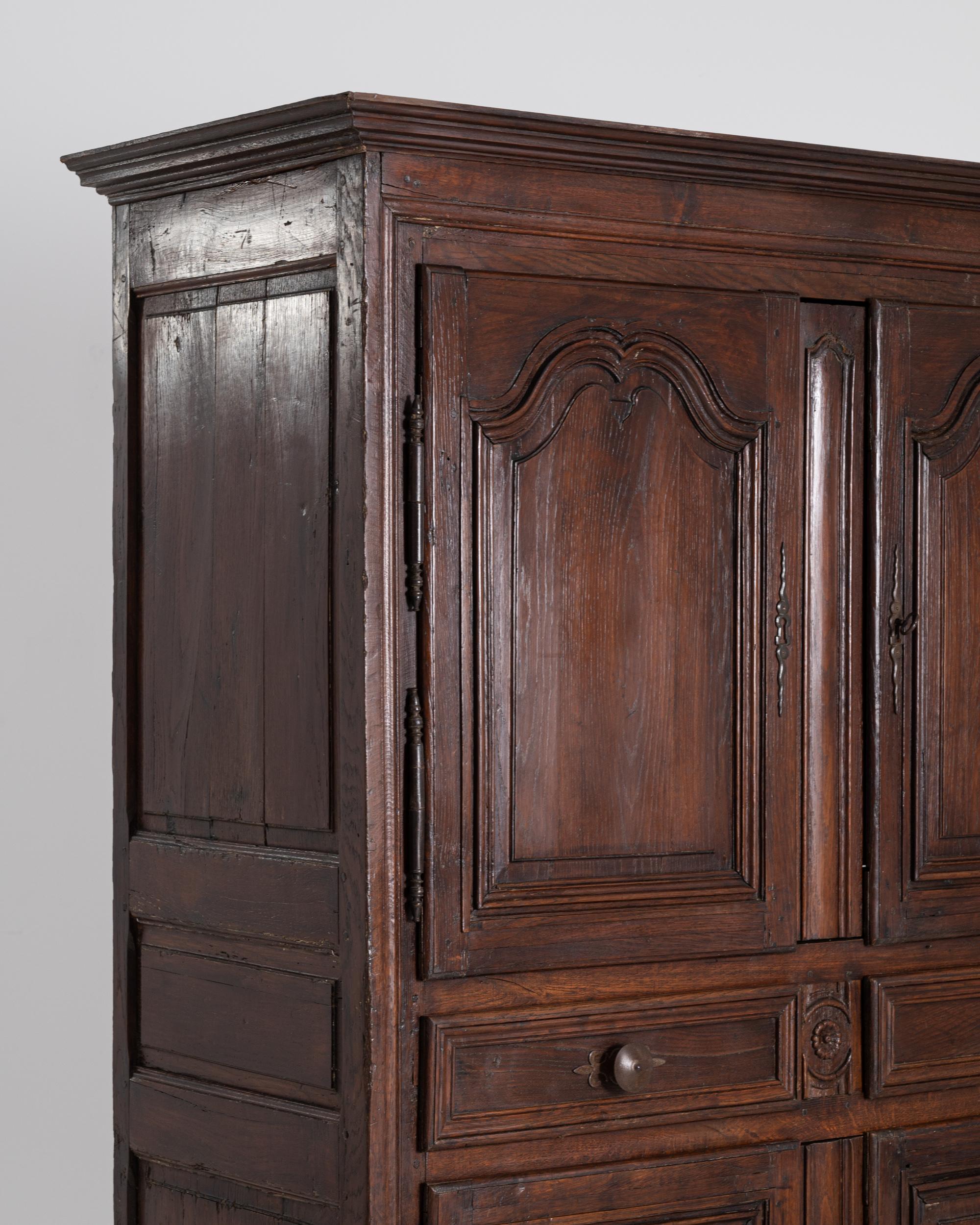 Antique French Oak Cabinet 3