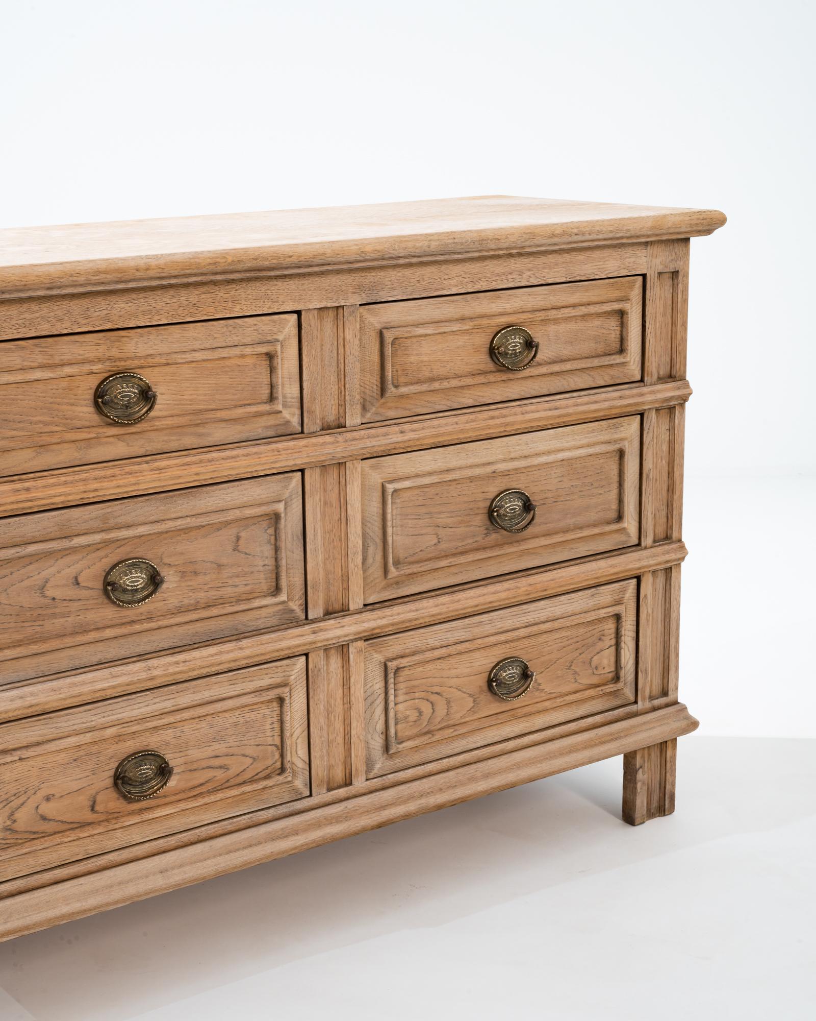 Antique French Oak Chest of Drawers 2