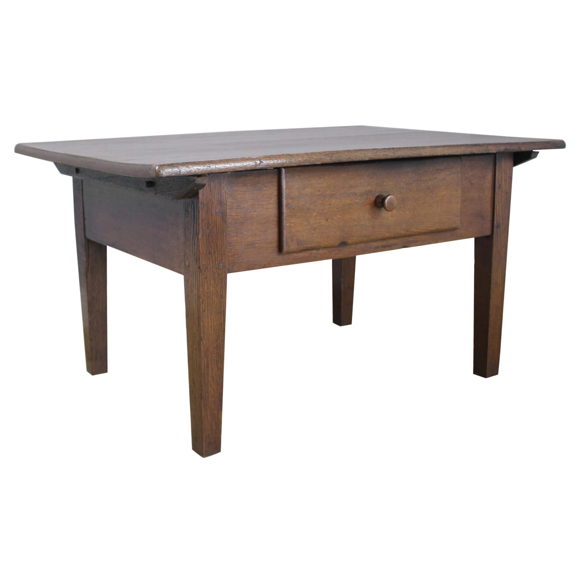 Antique French Oak Coffee Table