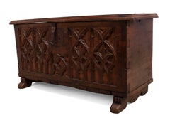 Antique French Oak Coffer