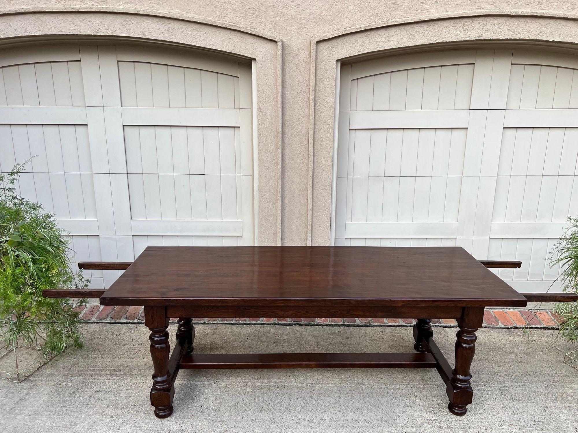 The Farm Antiques Farm Bakers Table Conférence Bureau Library Desk c1920 en vente 3